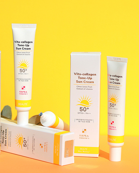 VITA COLLAGEN TONE UP SUNCREAM SPF 50+PA+++ FOR FACE (45ml)